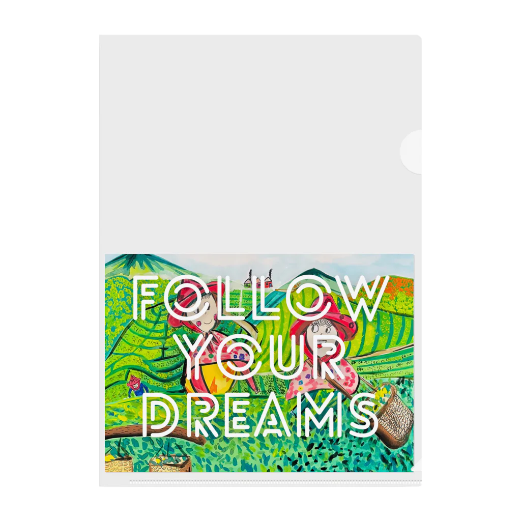 GASCA ★ FOLLOW YOUR DREAMS ★ ==SUPPORT THE YOUNG TALENTS==の【夏】GASCA Winner Series クリアファイル