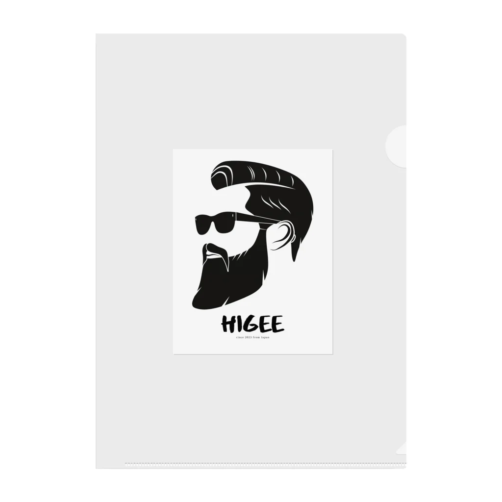 HiGeeのHiGee クリアファイル