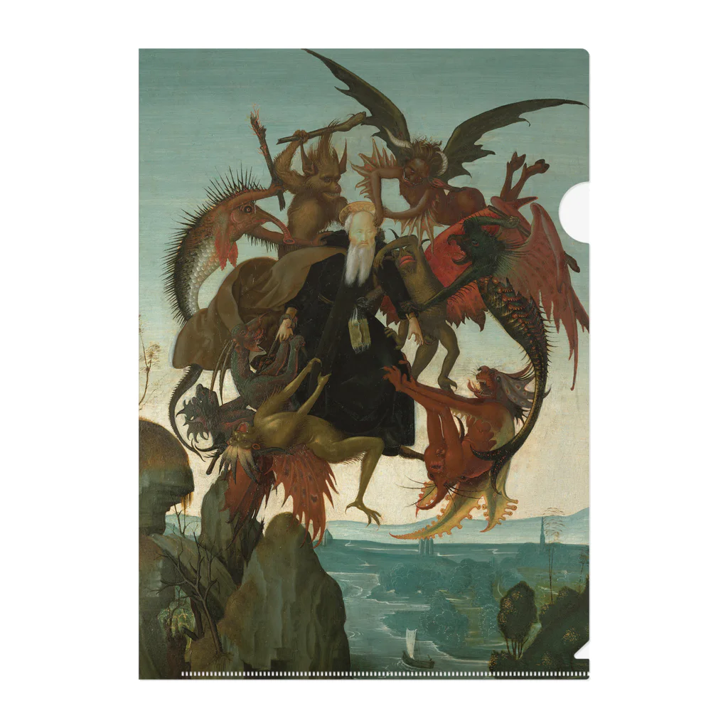 世界美術商店の聖アントニウスの苦悩 / The Torment of Saint Anthony Clear File Folder