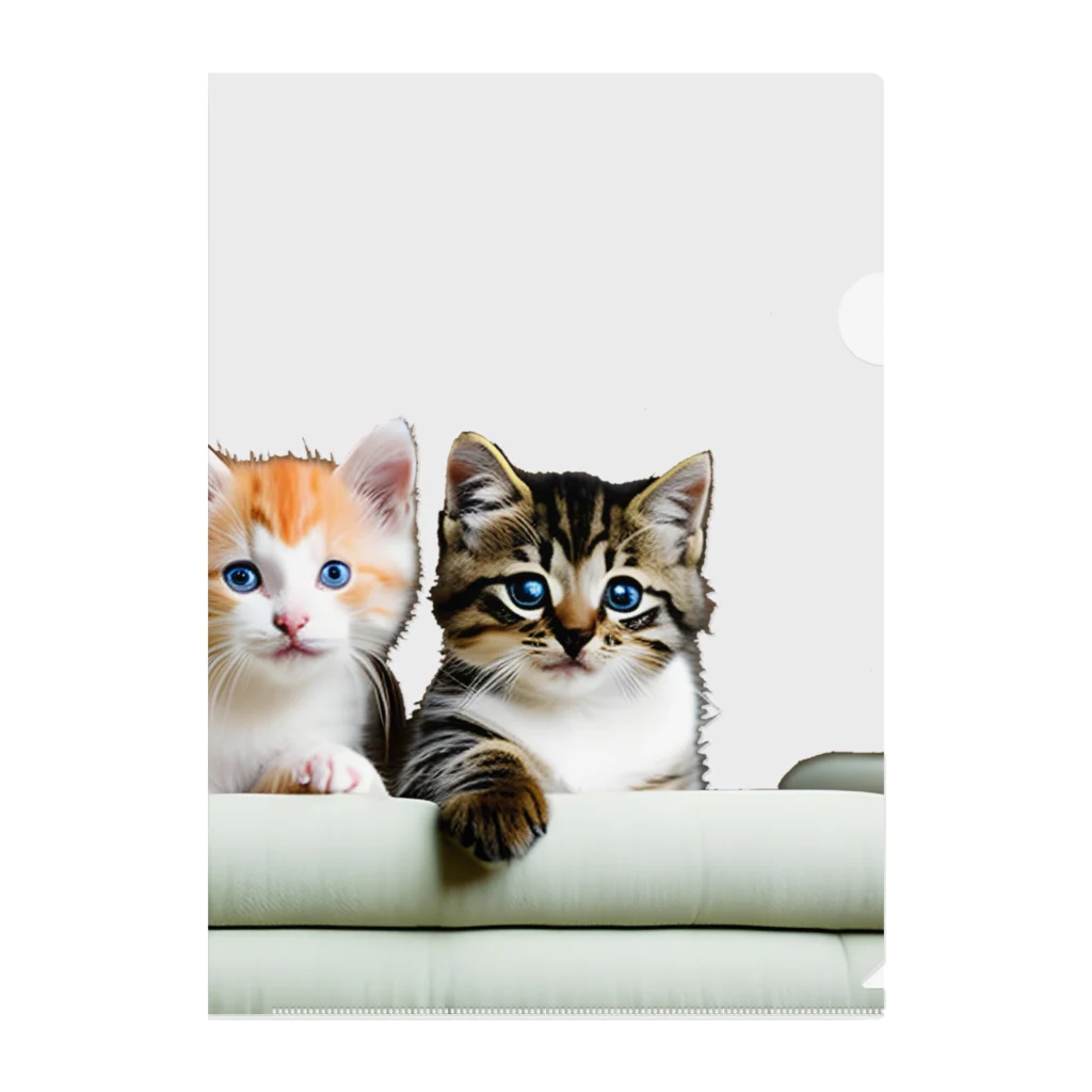 クロネコ宅急便の子猫の微笑み、心のオアシス Clear File Folder