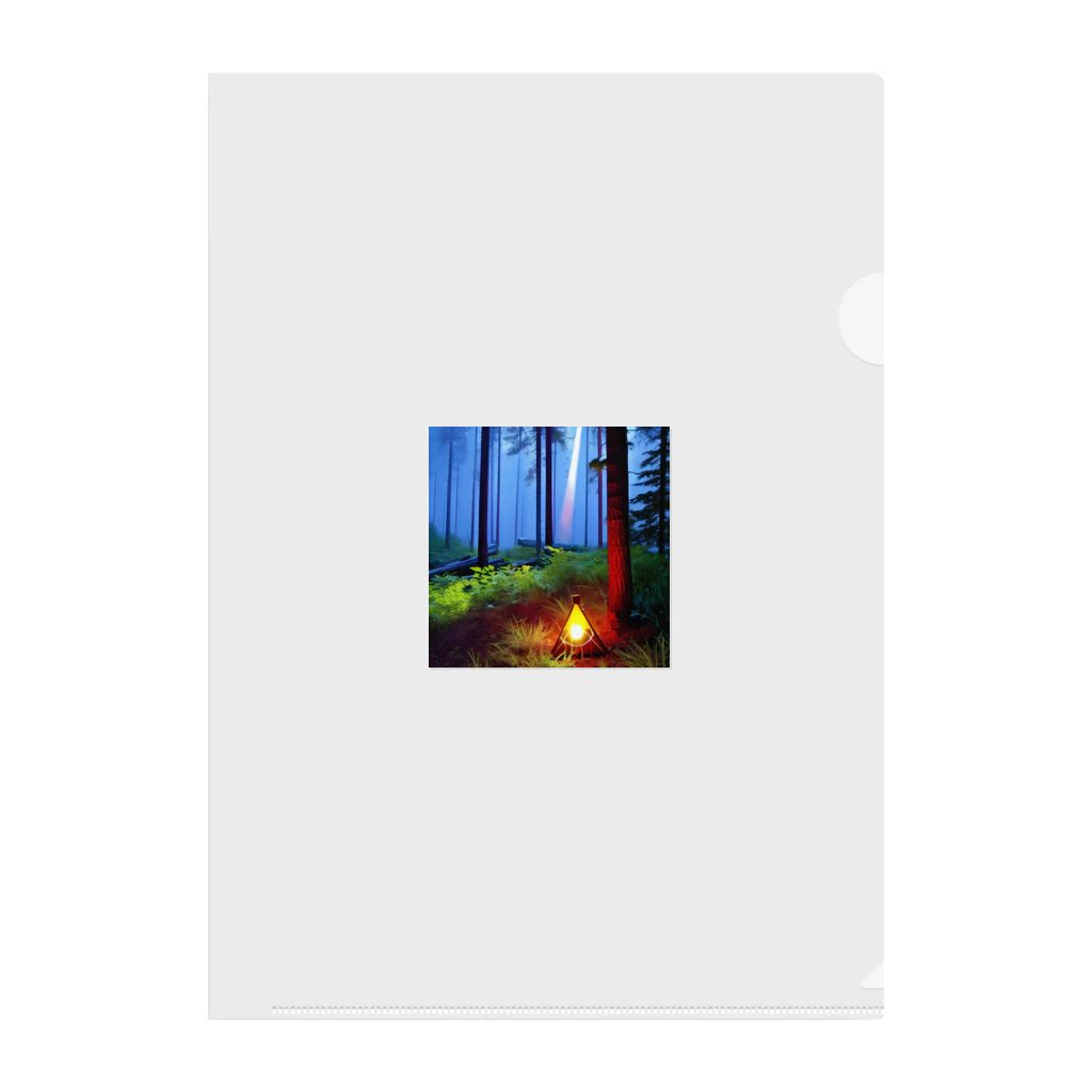 gsr750blackの森の中 Clear File Folder
