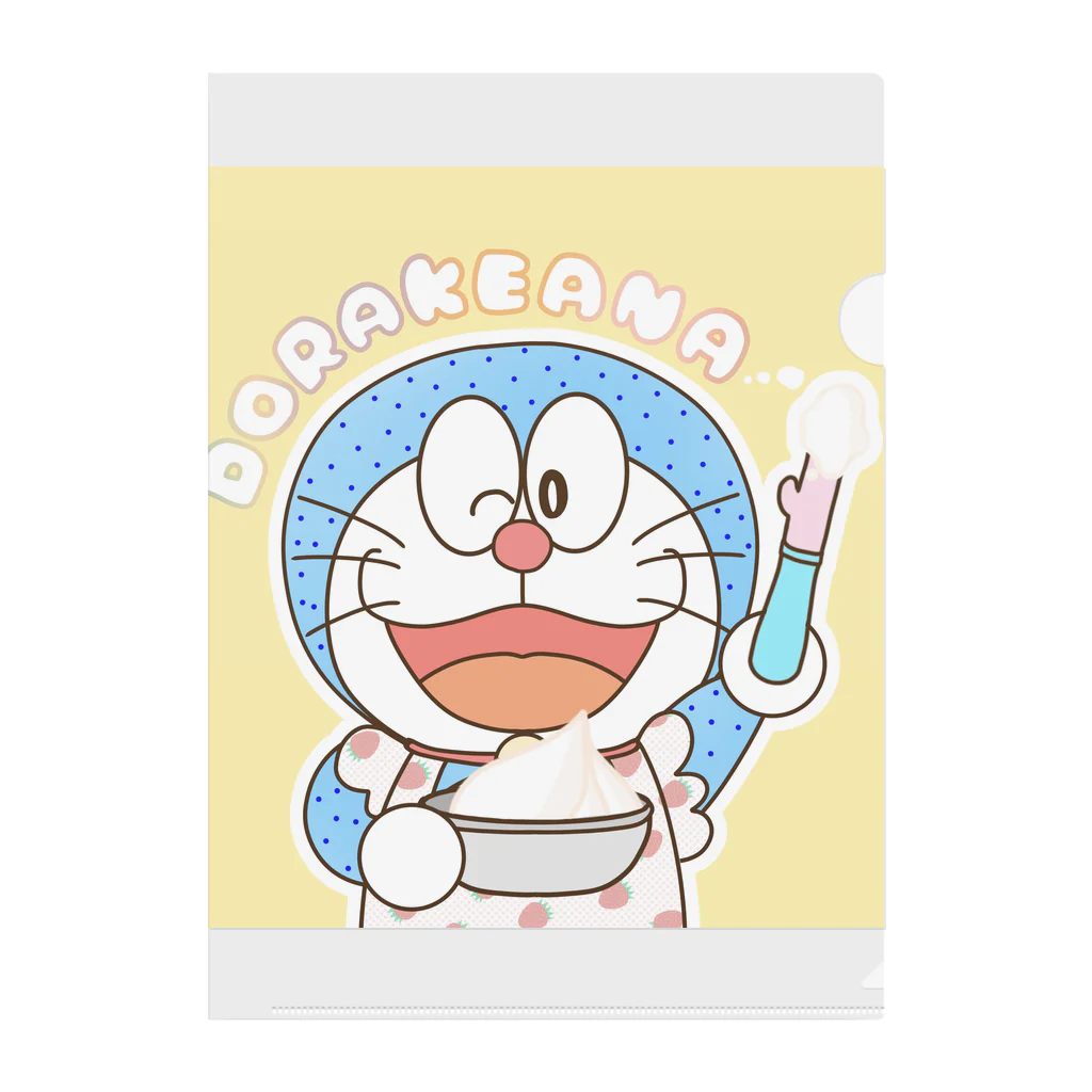 Re:makeのDORAKEANA Clear File Folder