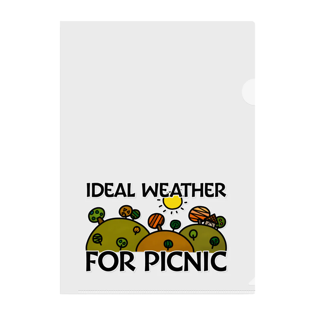 sari'sのIDEAL WEATHER FOR PICNIC/行楽日和 クリアファイル