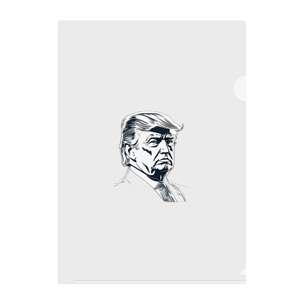 オフィスMiyazakiのトランプ大統領 Clear File Folder