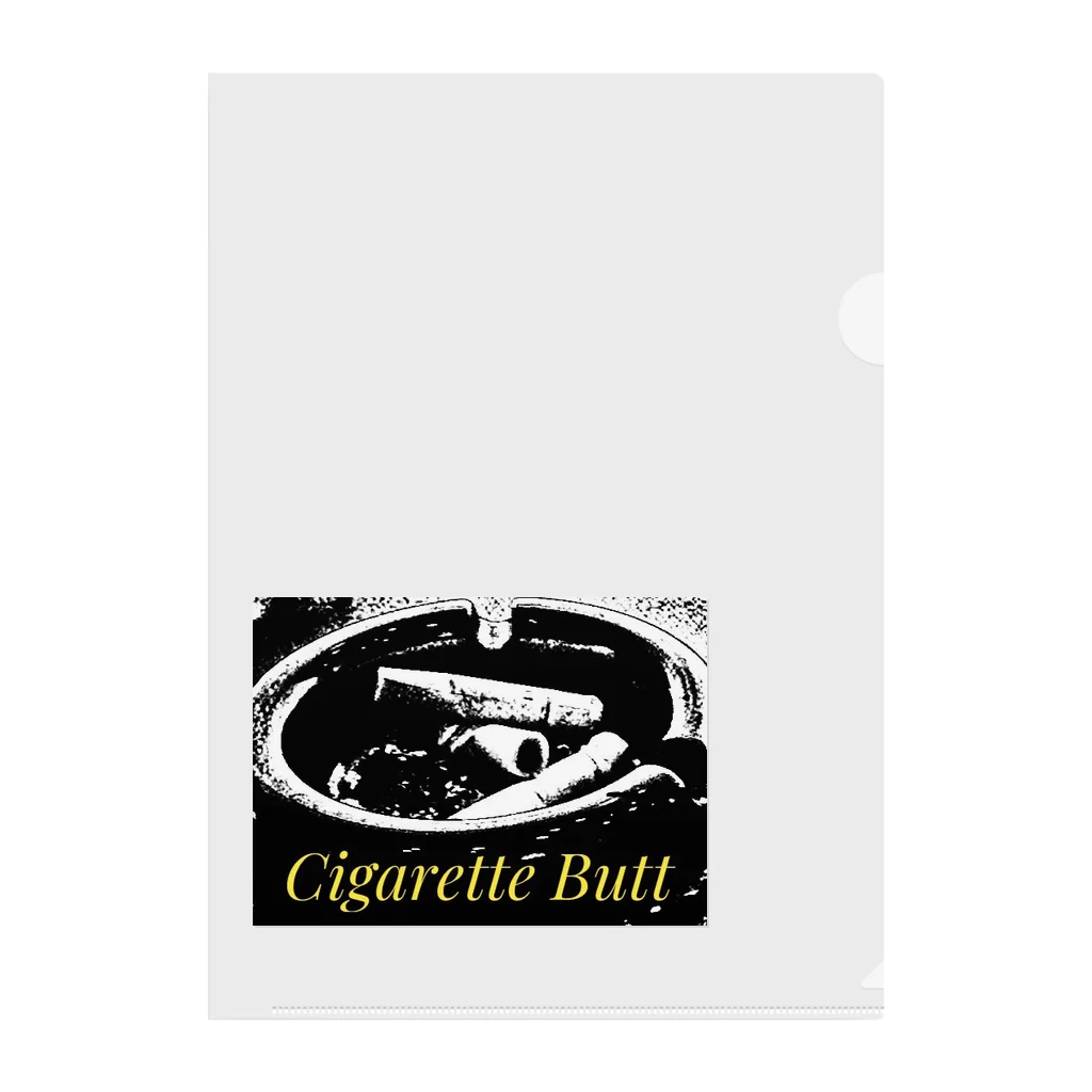 Cigarette ButtのCigarette Butt クリアファイル