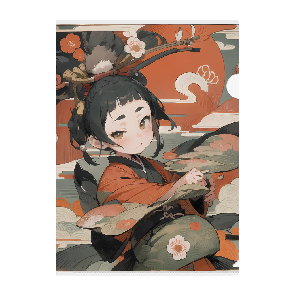 メスガキ 大正ロマンメスガキ / チャレンジ侍 ( shinkairiku )のクリアファイル通販 ∞ SUZURI（スズリ）