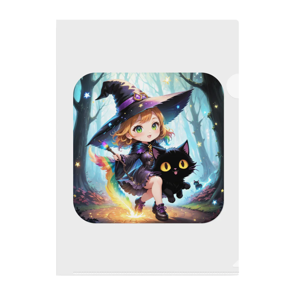 NexDreamの妖精のハロウィンフェス（魔女） Clear File Folder