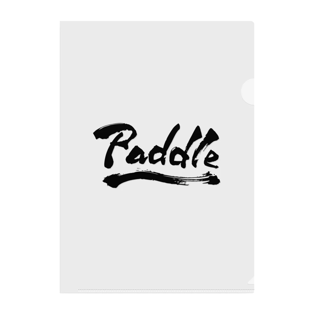 PaddleのPaddle クリアファイル