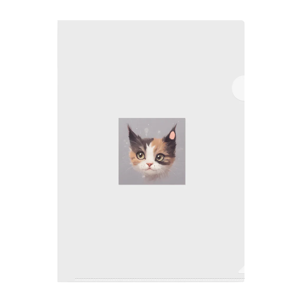 sakura0506の猫のマロンくん Clear File Folder