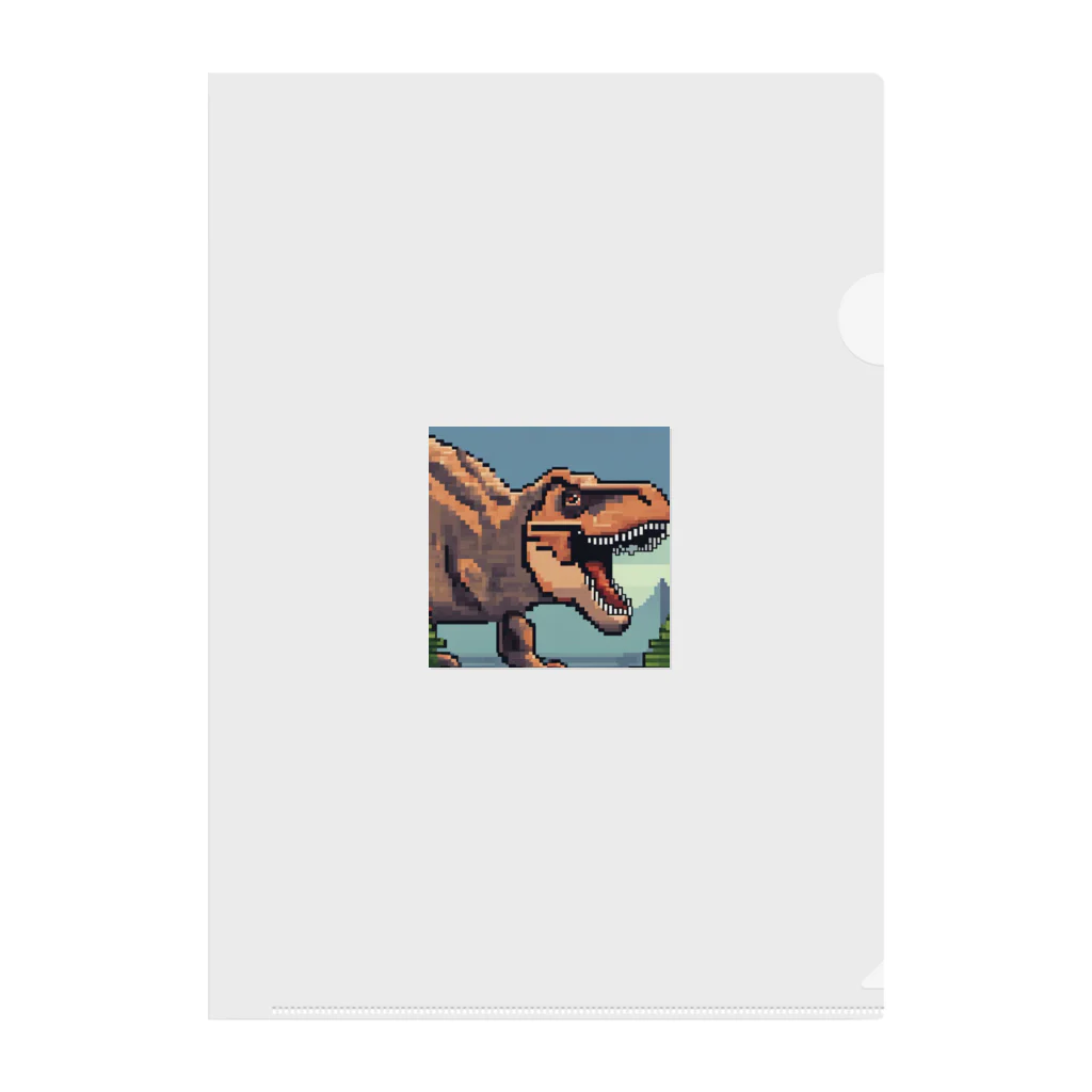 iikyanの恐竜① Clear File Folder