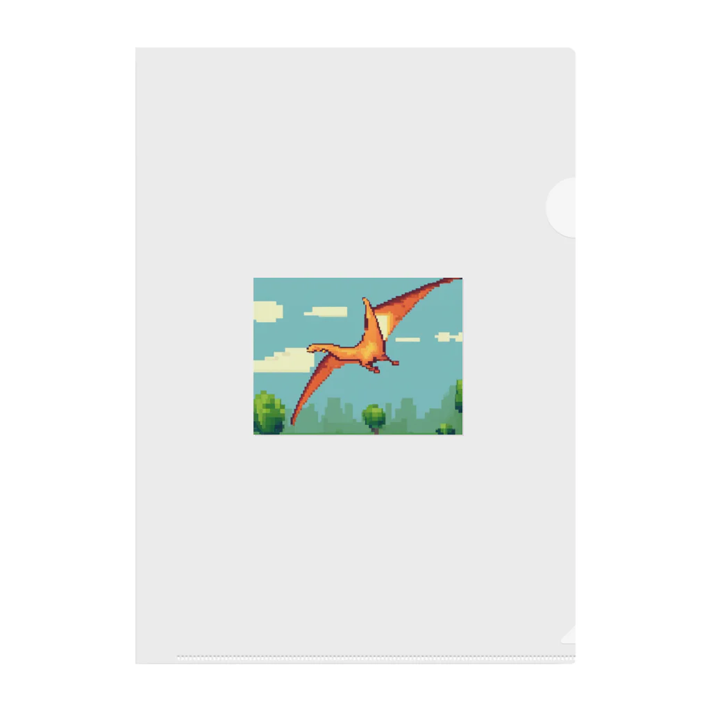 iikyanの恐竜⑦ Clear File Folder