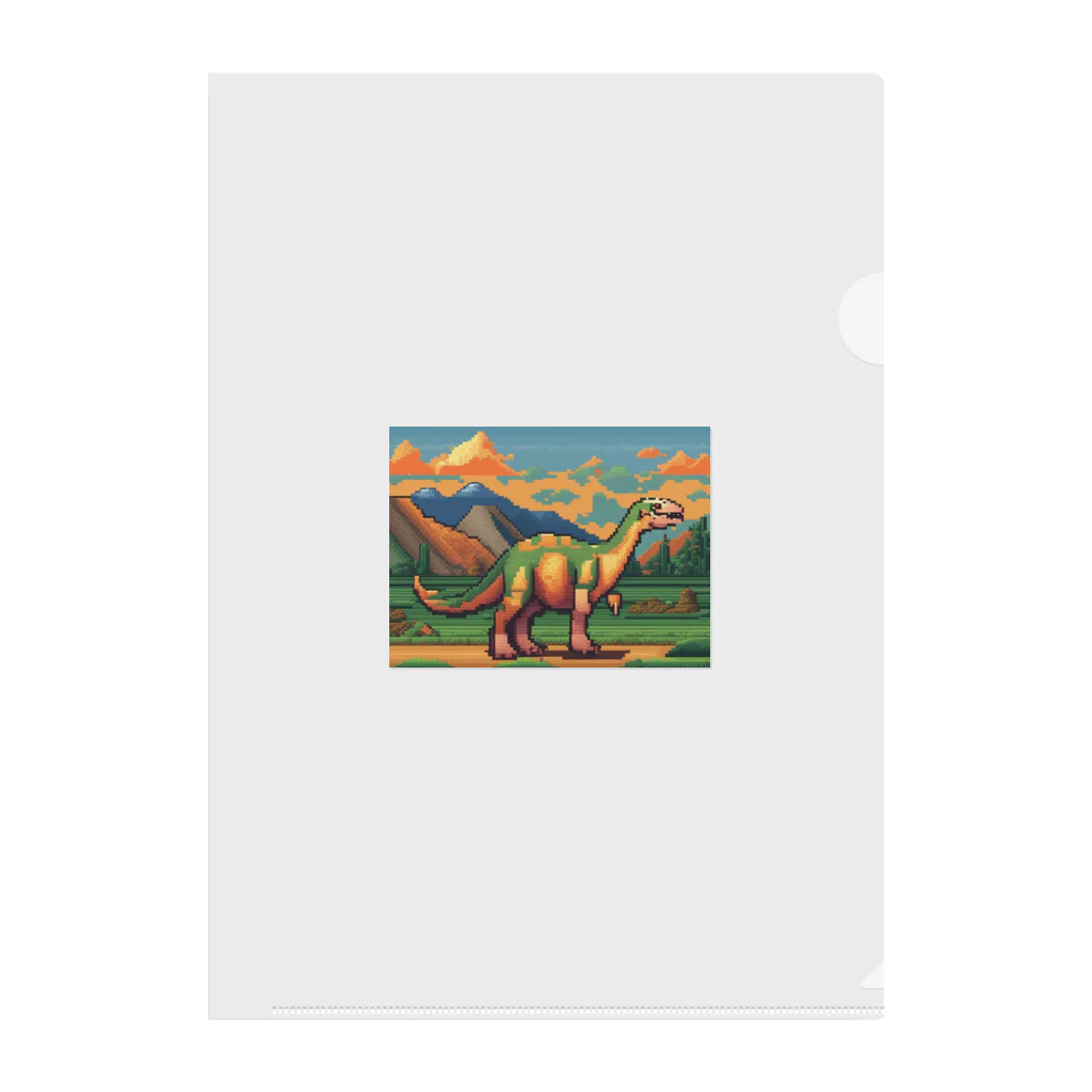 iikyanの恐竜㉚ クリアファイル