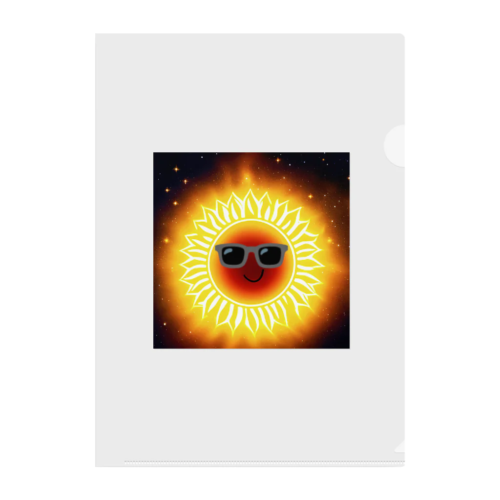 太陽のお店の能天氣な太陽くん Clear File Folder