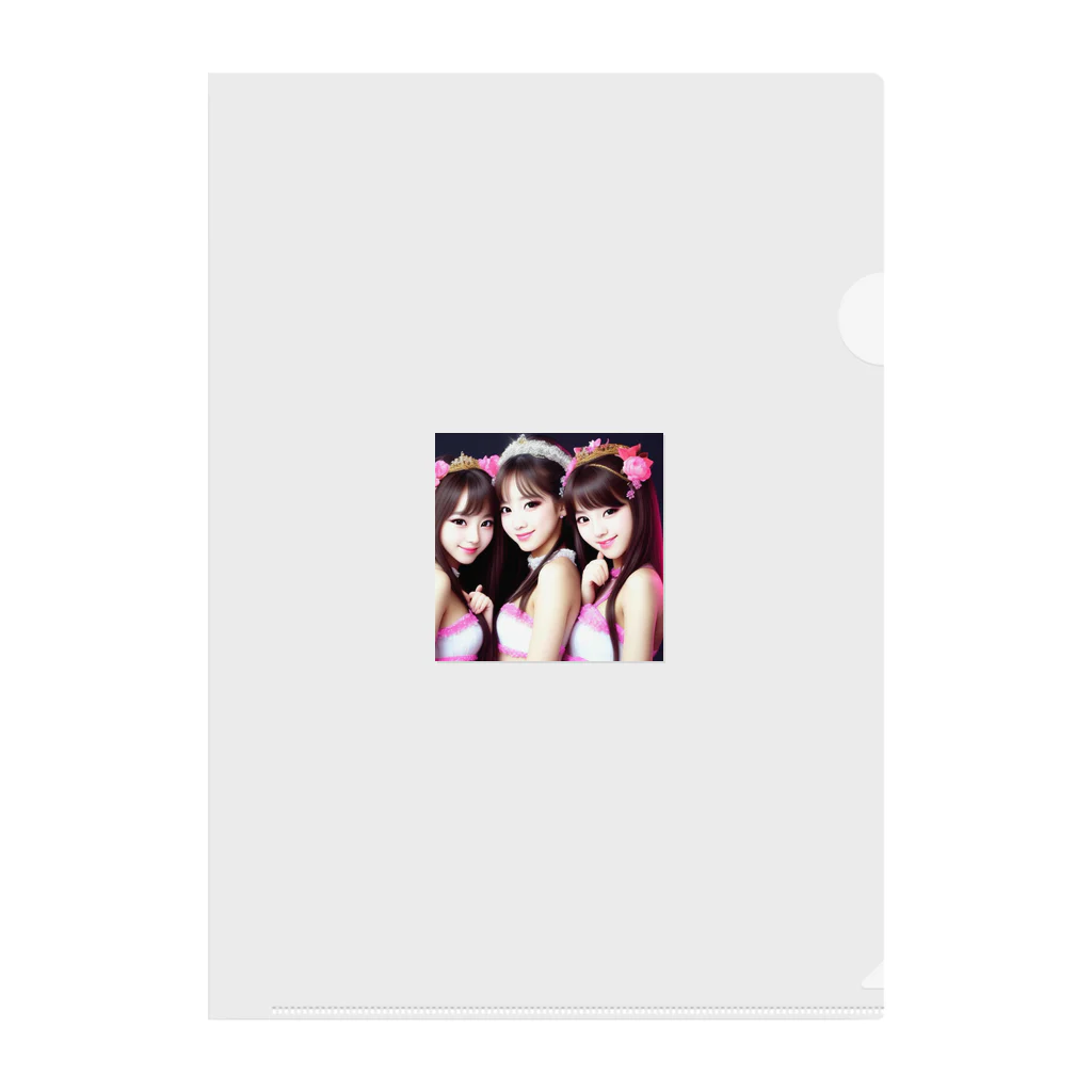 KSK SHOPの美少女アイドルグループ Clear File Folder