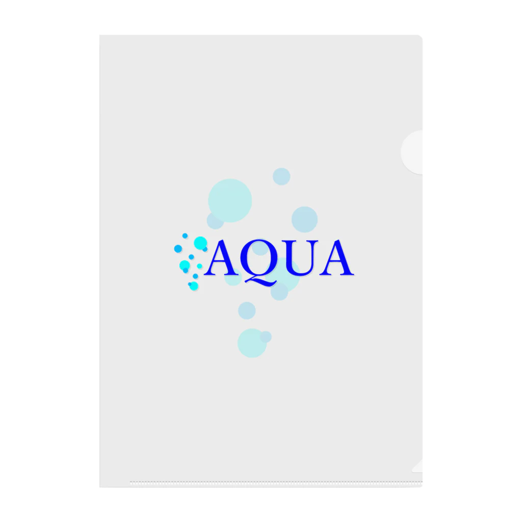 にずぅのAQUA クリアファイル