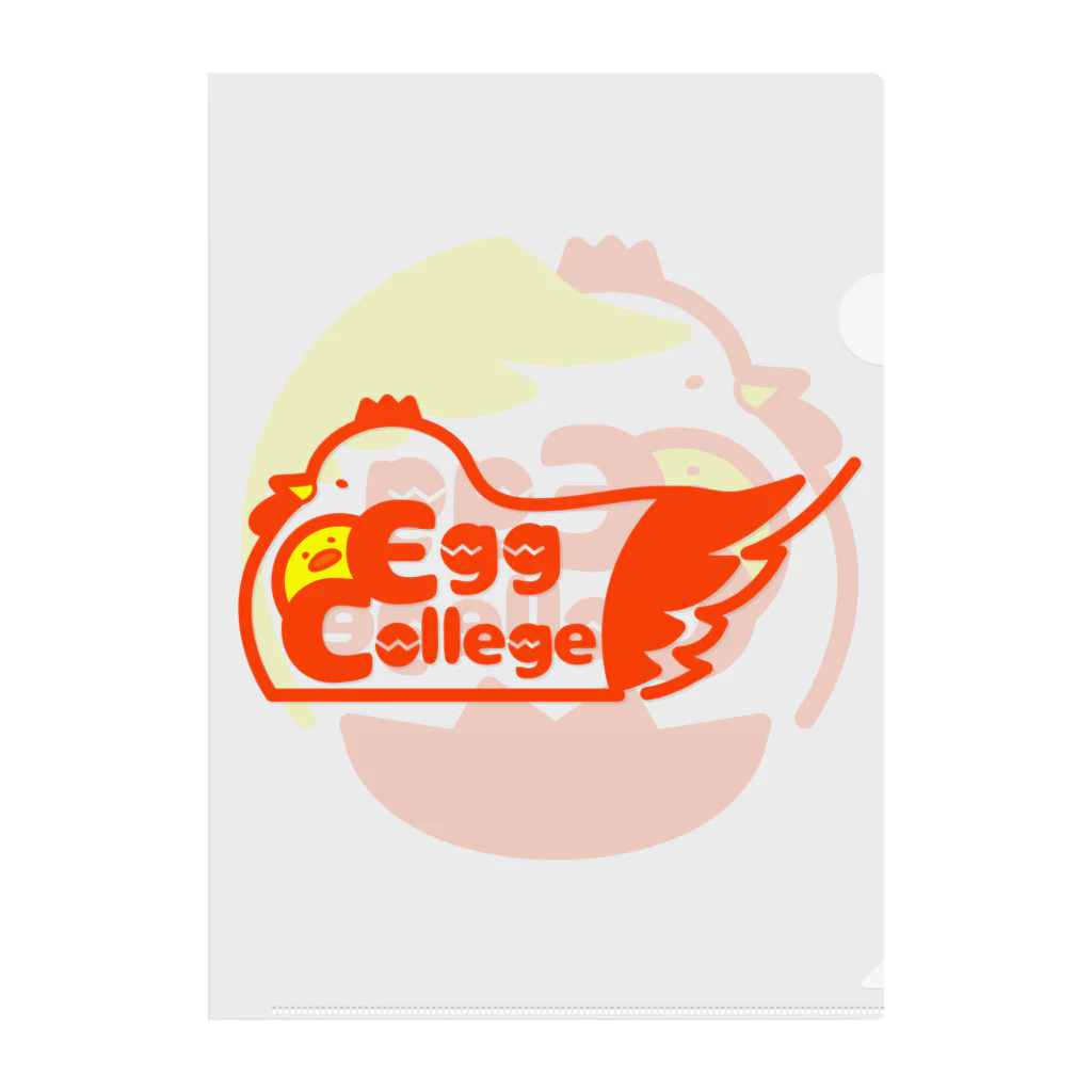 Egg college 物販サークルのEgg college 公式 クリアファイル