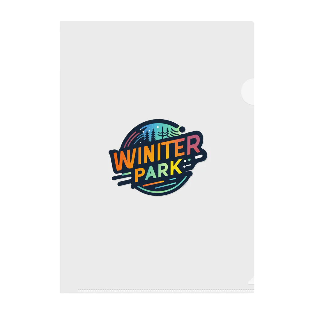 Lock-onの【WINTER PARK】VOL.04 Clear File Folder