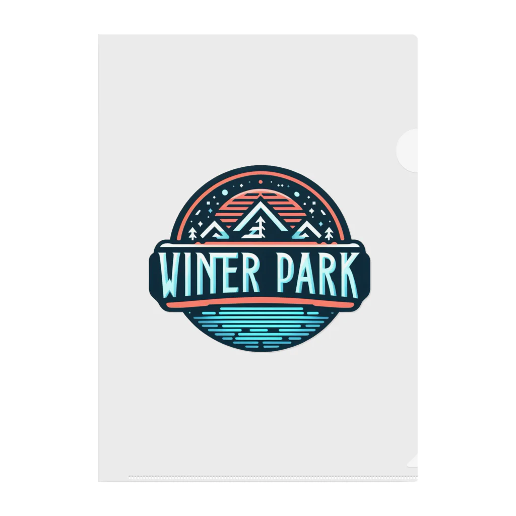 Lock-onの【WINTER PARK】VOL.05 Clear File Folder