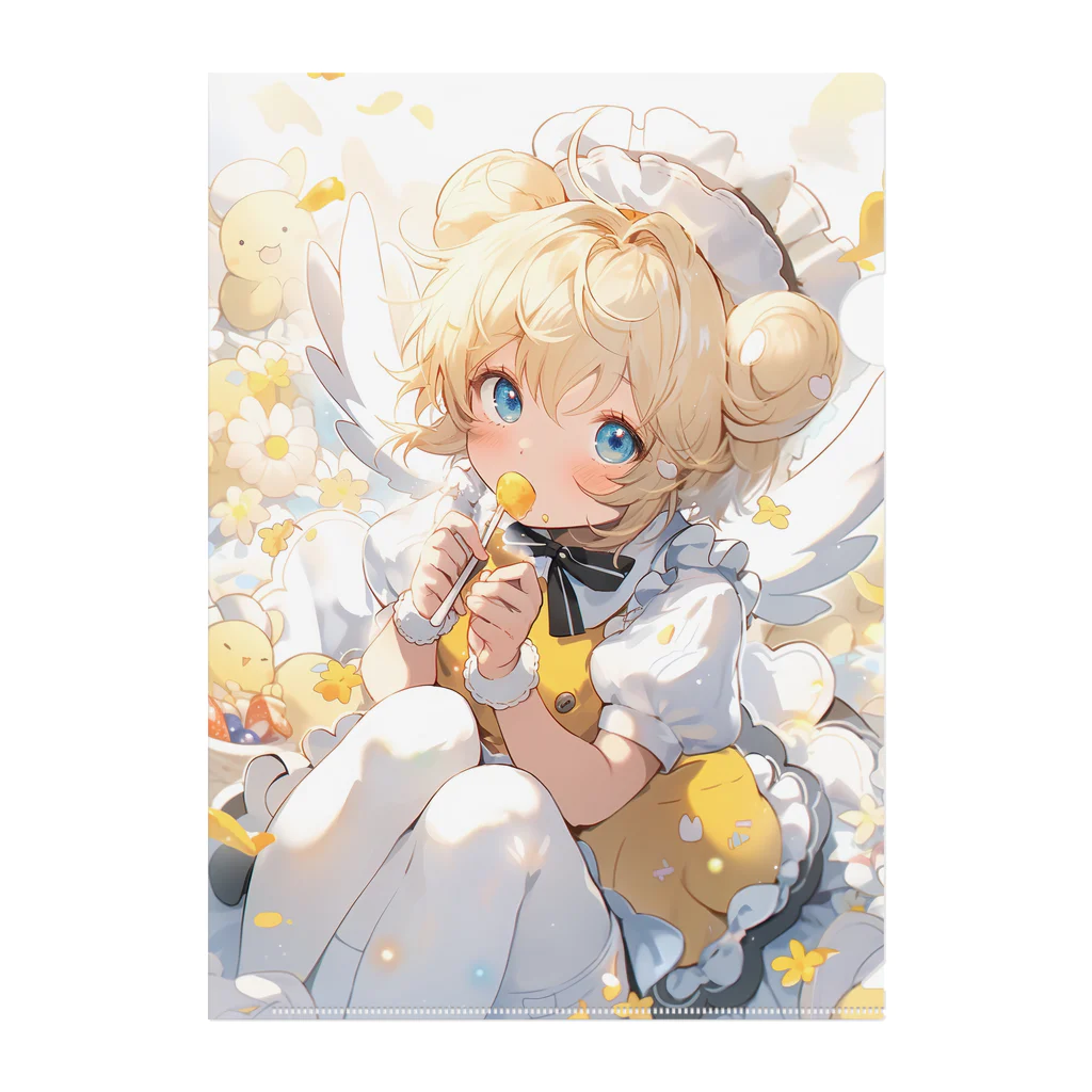 ポンチョ丸🐱🍭‎のトピア配信者ポンチョ丸 Clear File Folder