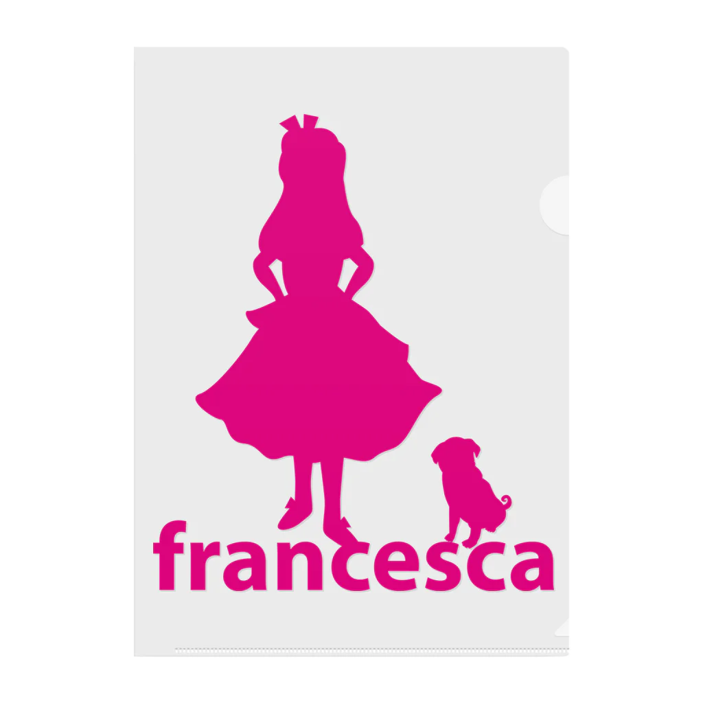 francesca_japanのfrancesca & alice Clear File Folder