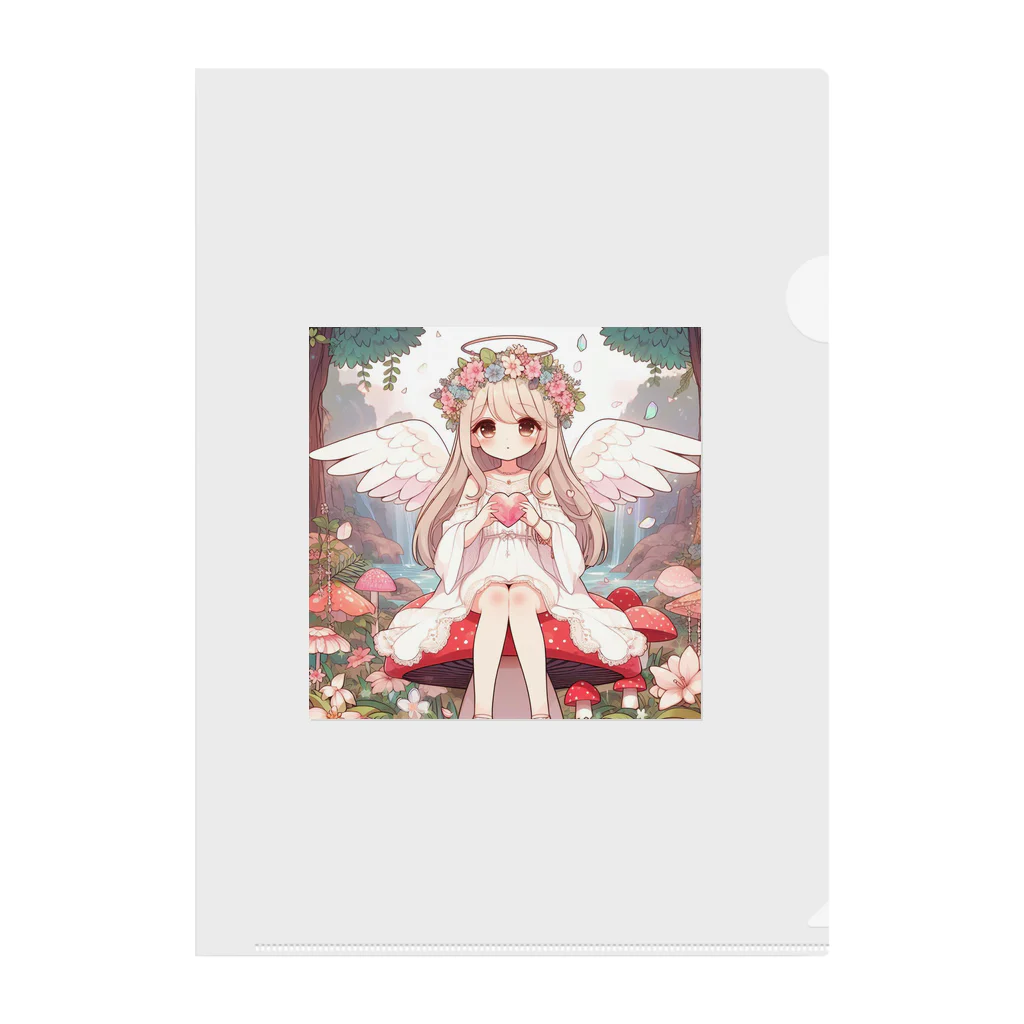 セレニティ❤︎の幸せ運ぶエンジェル❤︎ Clear File Folder