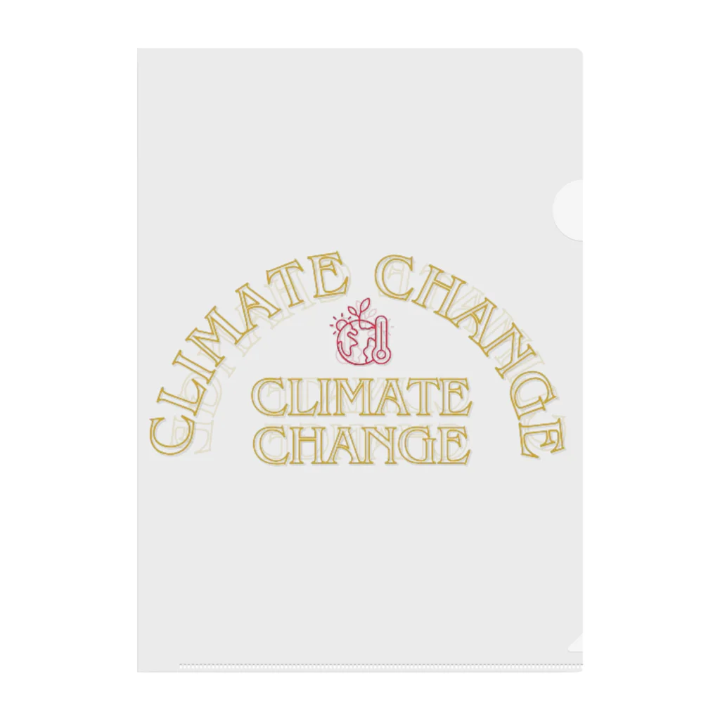 garireoのCLIMATE CHANGE（気候変動） Clear File Folder