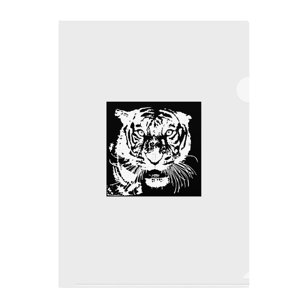 TIGER_LEEのブルース・リー先生 お気に入りの寅 🐯 クリアファイル