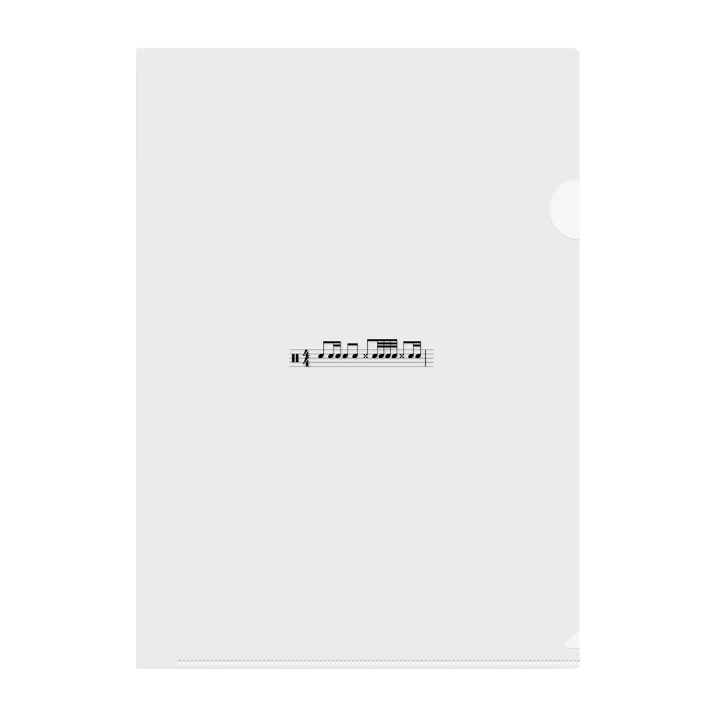 #(シャープ)の音楽シリーズ#2 Clear File Folder
