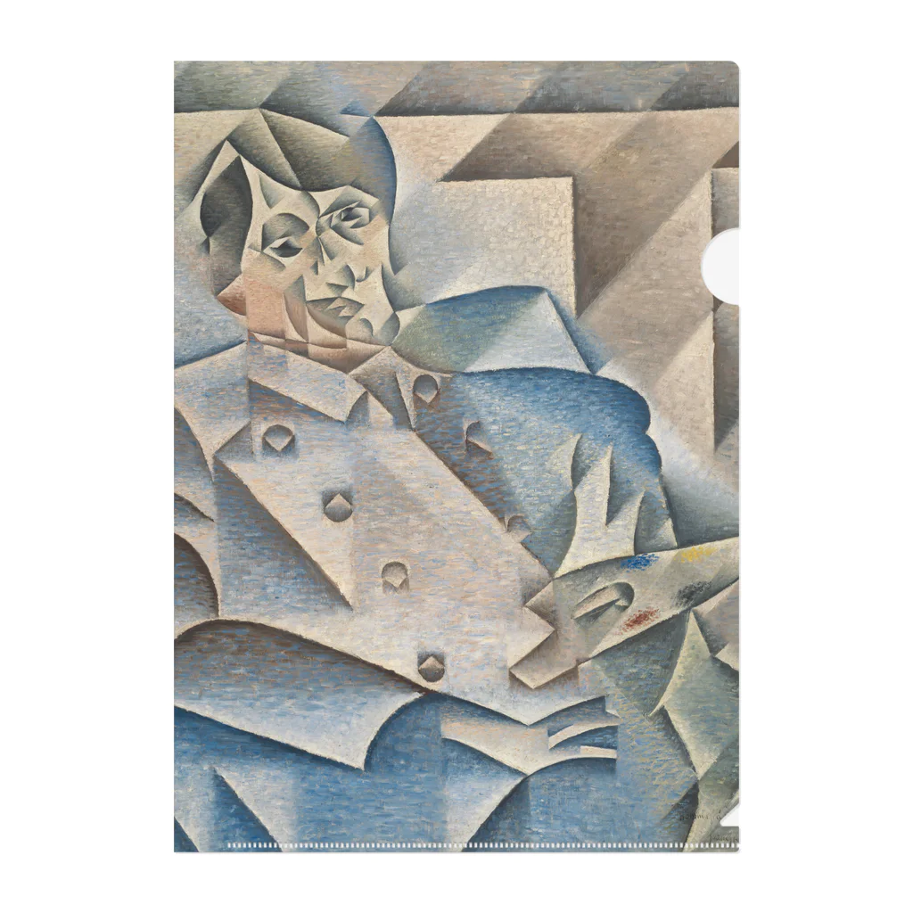 世界美術商店のピカソの肖像画 / Portrait of Pablo Picasso クリアファイル