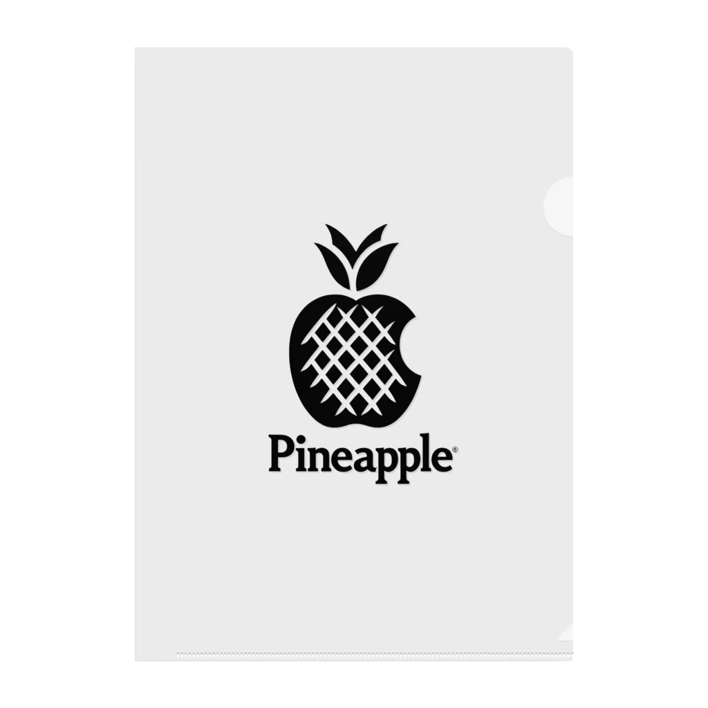 ぱろでぃ〜SHOPのPineapple (パイナップル)  クリアファイル