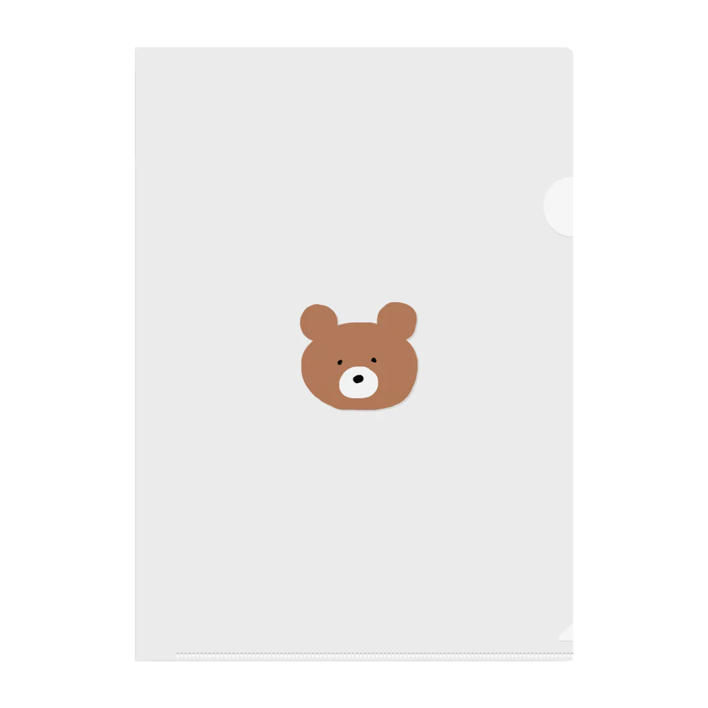 手書きクマくん / Rinkame ( rinkame )のクリアファイル通販