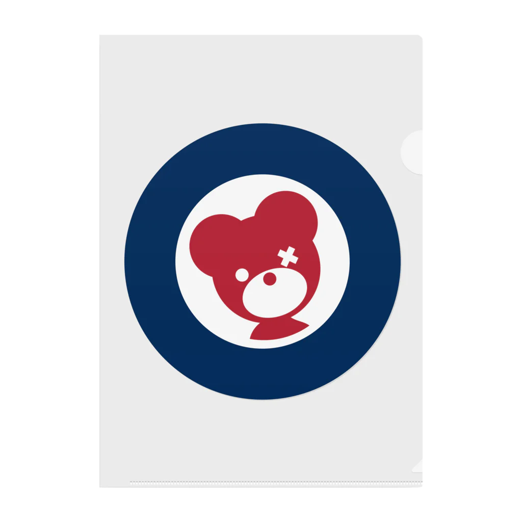 ROYAL BEAR FORCEのRoundel (Low-priced) Clear File Folder