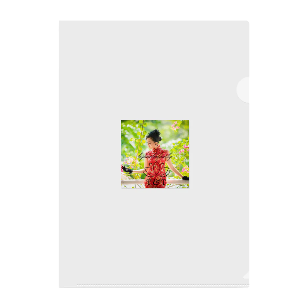 bigbamboofamilyのbigbamboofamily Clear File Folder