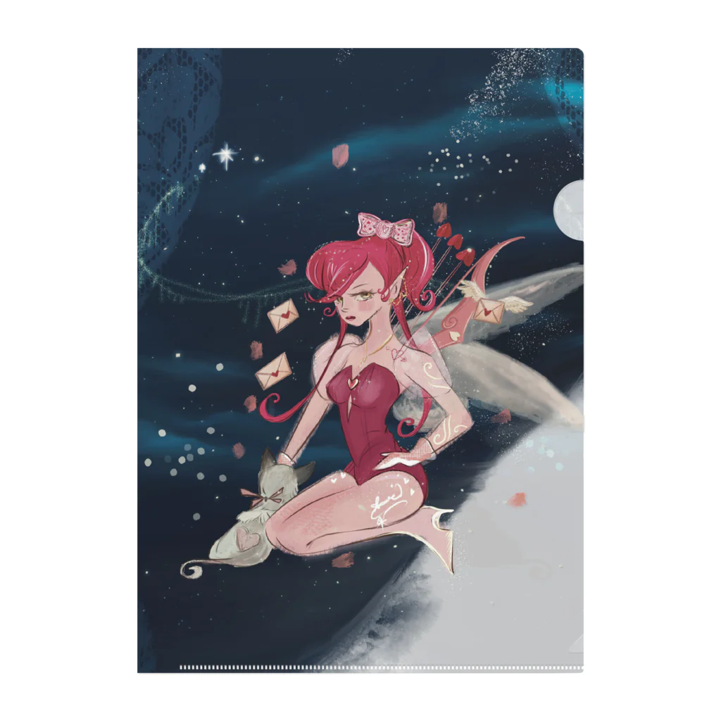 Art of IのMia by Art of imagination Clear File Folder