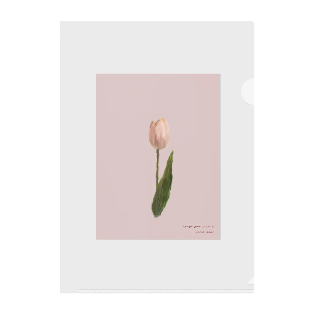 rilybiiの*Cherry Blossom ,Peach ,Tulip . Clear File Folder