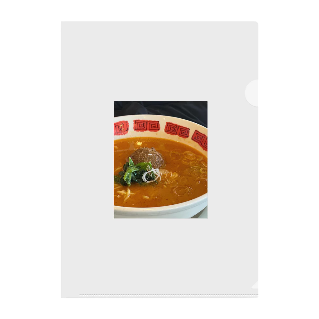 まゆのあかりのTheラーメンVol1 クリアファイル