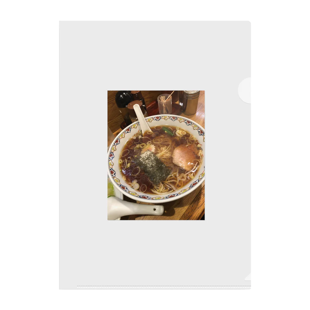 まゆのあかりのTheラーメンVol4 クリアファイル