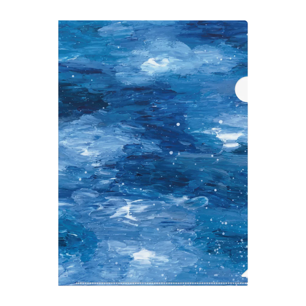 Akya_ArtworksのOCEAN Clear File Folder