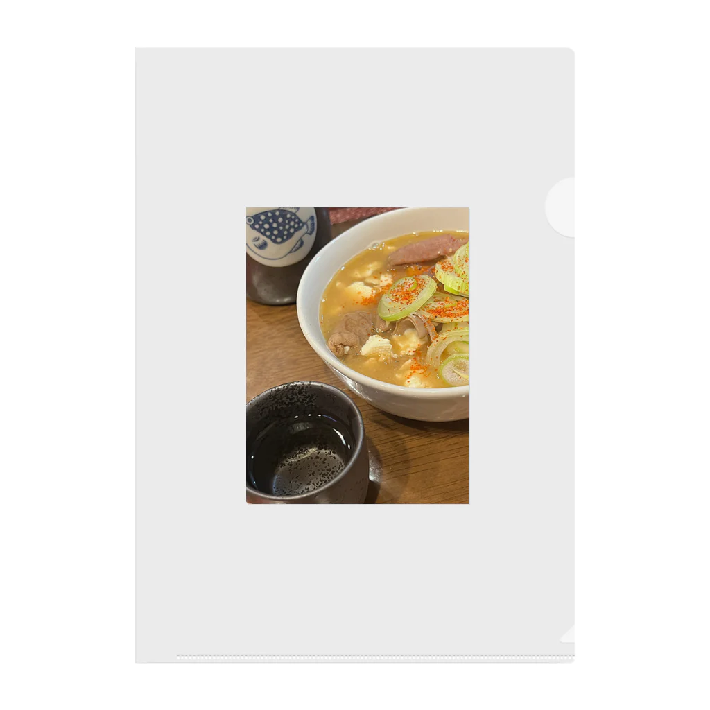 まゆのあかりのTheラーメンVol6 クリアファイル