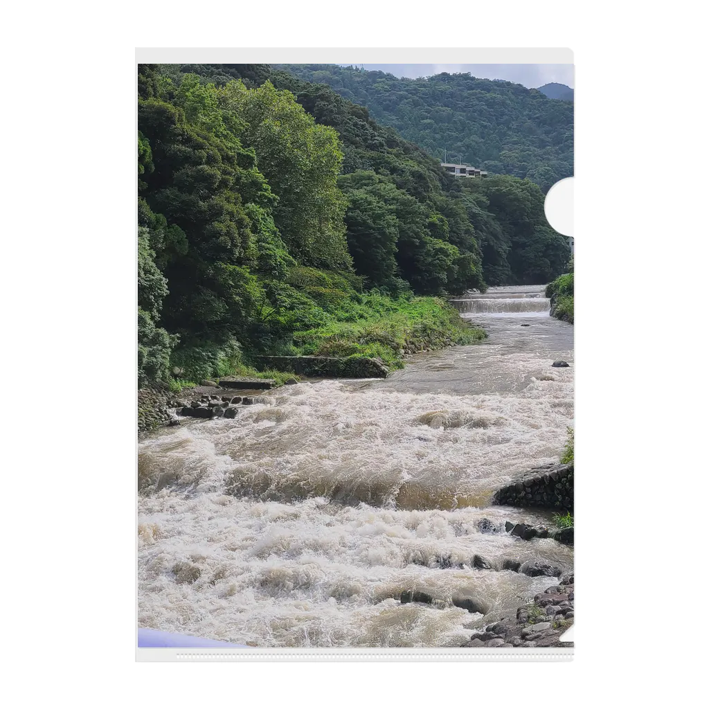 TACOIKAのHakone　RainyDay Clear File Folder