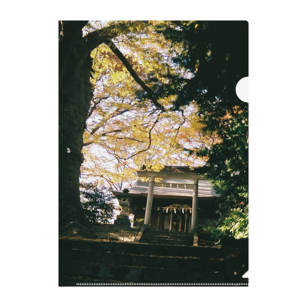 多治見健哉の神の住む場所 Clear File Folder