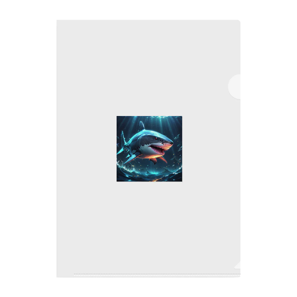 しんすけの強そうなサメ Clear File Folder