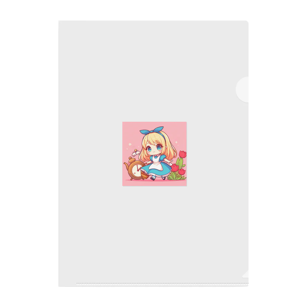 xsayaxの不思議の国のアリス少女 Clear File Folder