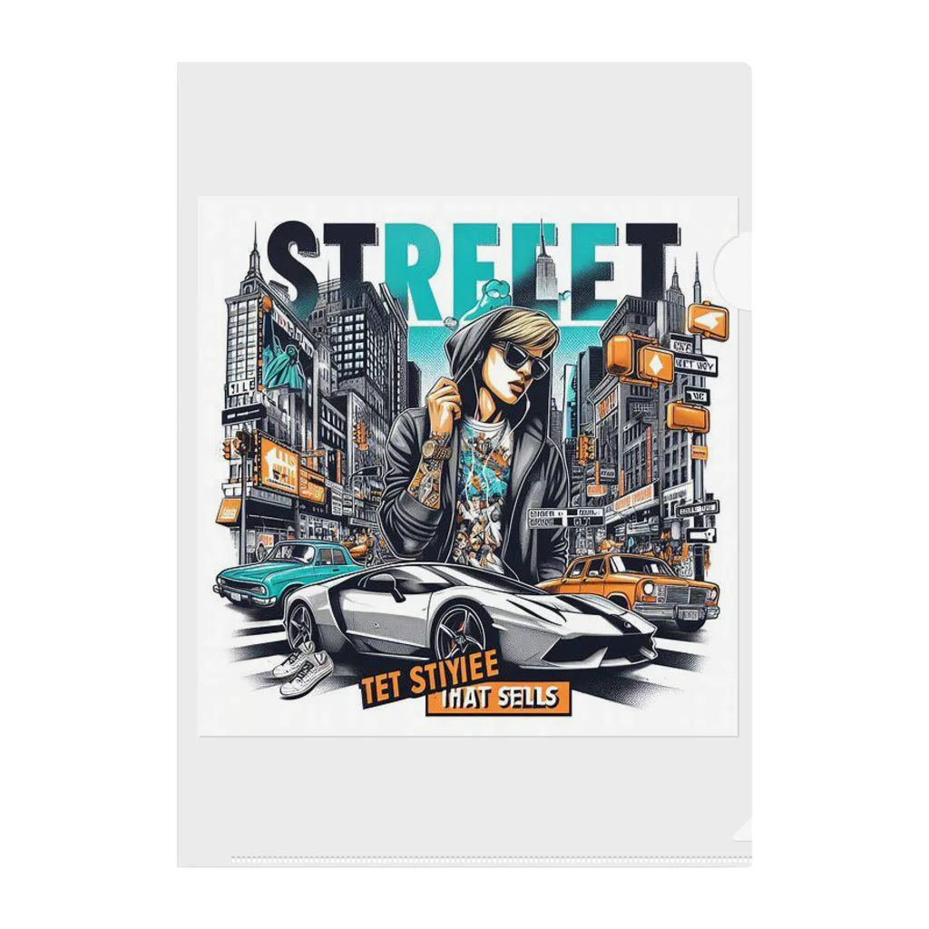 ビーストのSTREET クリアファイル