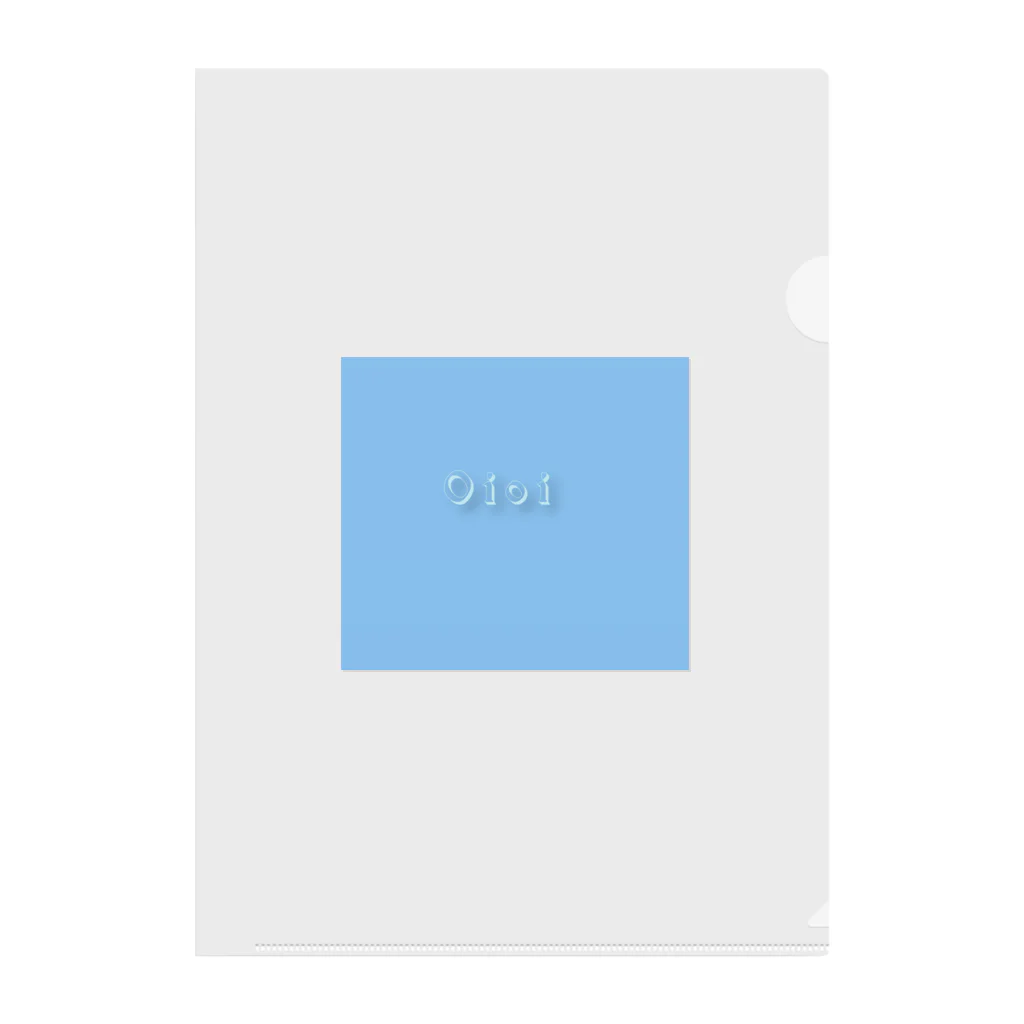 Oioi夢見る商店のOioi Clear File Folder