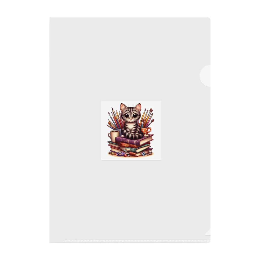Akira03の猫 クリアファイル