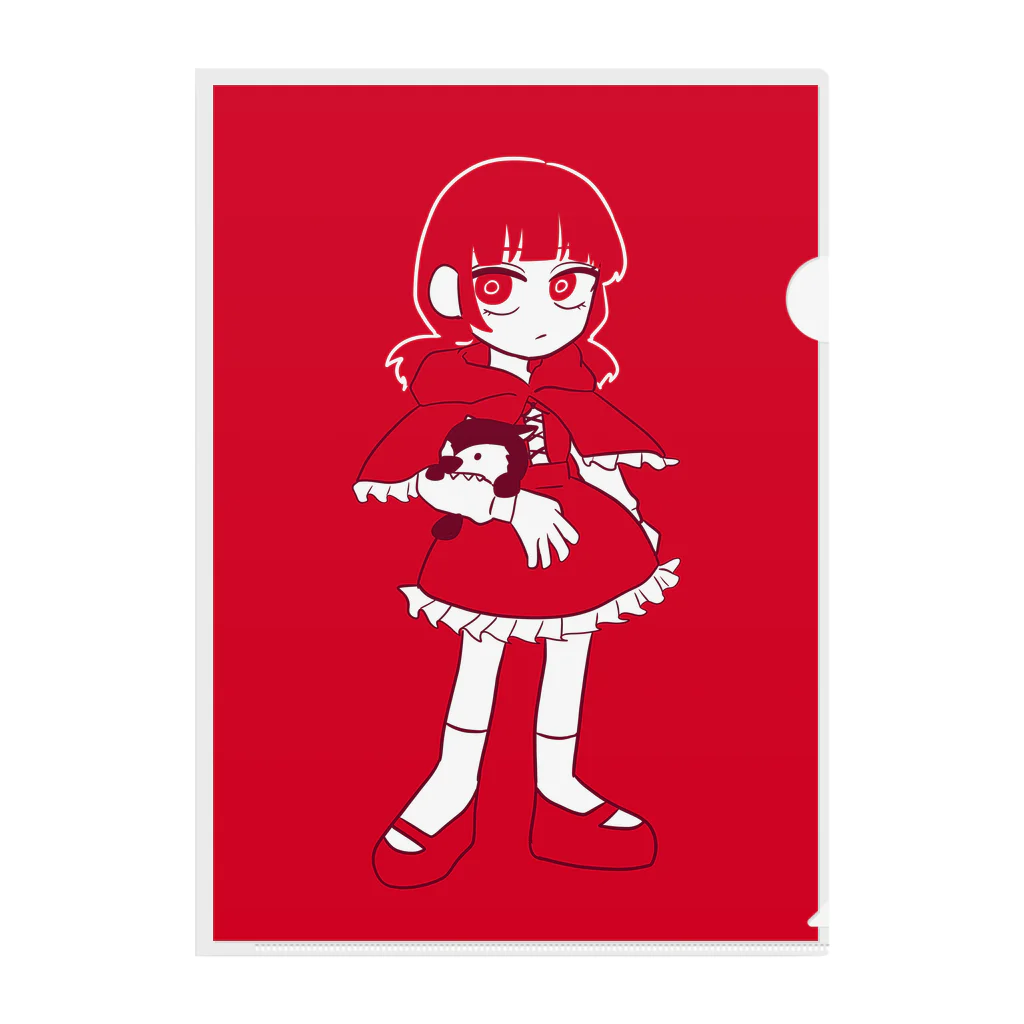 nabanaの赤ずきん Clear File Folder