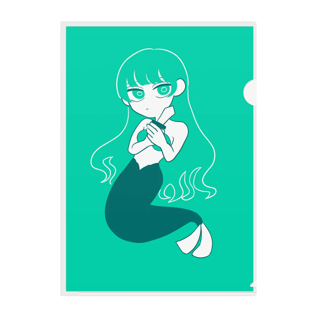 nabanaの人魚姫 Clear File Folder