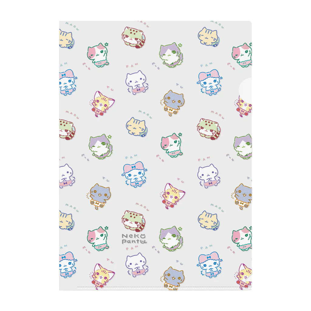 ねこぱんつのぱんつまるみえ！ Clear File Folder