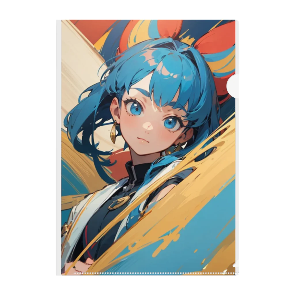 限界オタクの新境地の青山カヲル Clear File Folder